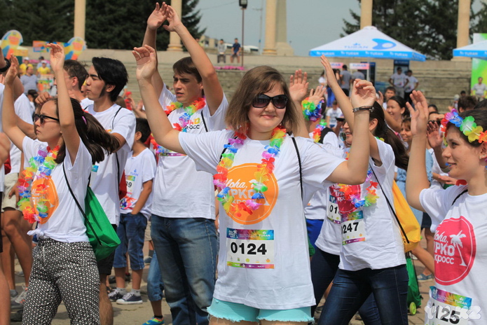 Яркий забег (+фото)