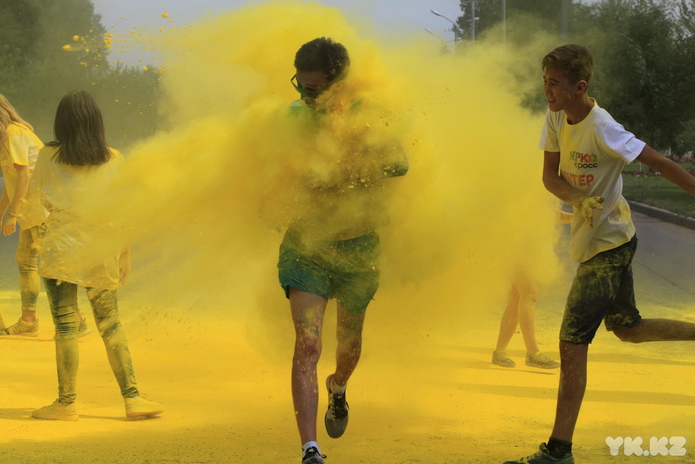 Яркий забег (+фото)