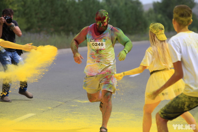 Яркий забег (+фото)