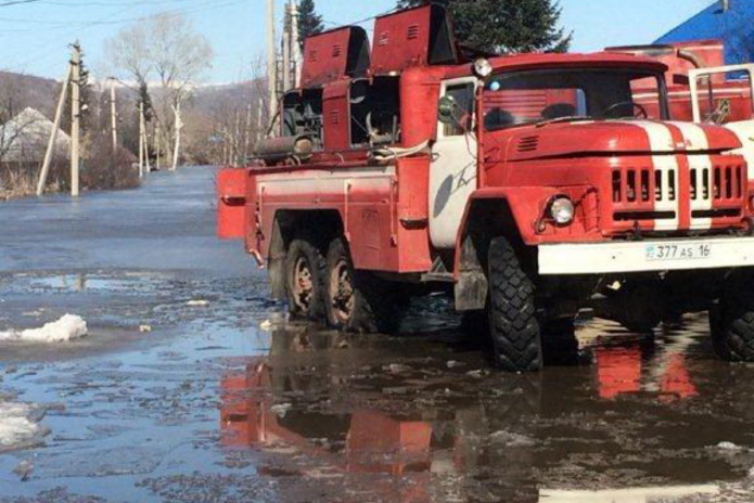 Затопило по крыши