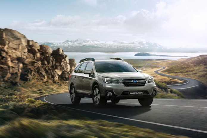 Обновленный Subaru Outback в Автосалоне 