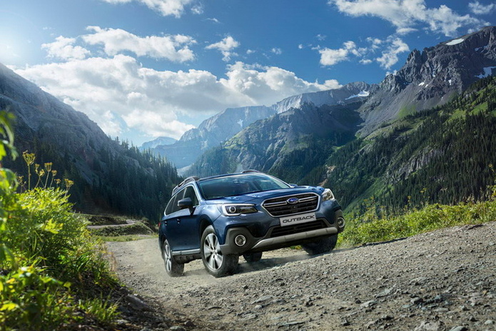 Обновленный Subaru Outback в Автосалоне 