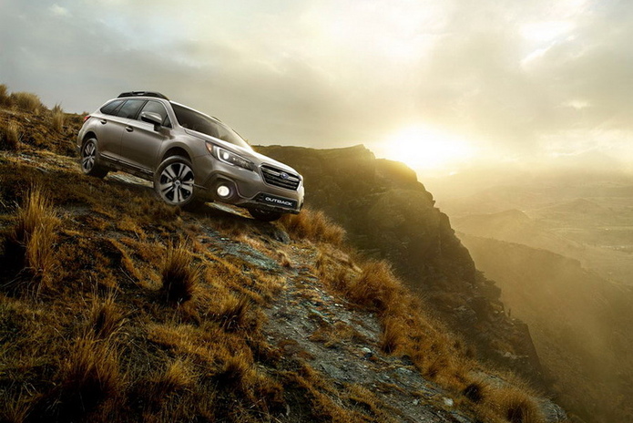 Обновленный Subaru Outback в Автосалоне 