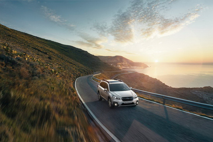 Обновленный Subaru Outback в Автосалоне 