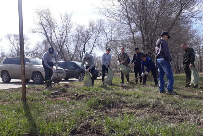 Уборка после зимы