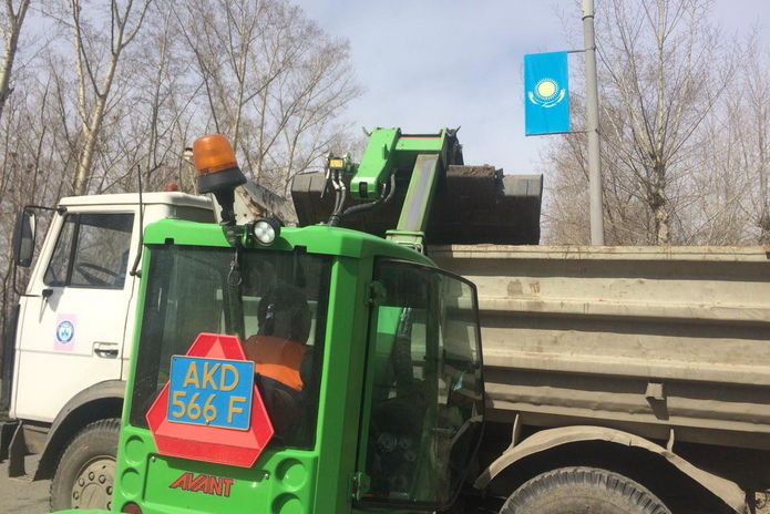 Уборка после зимы