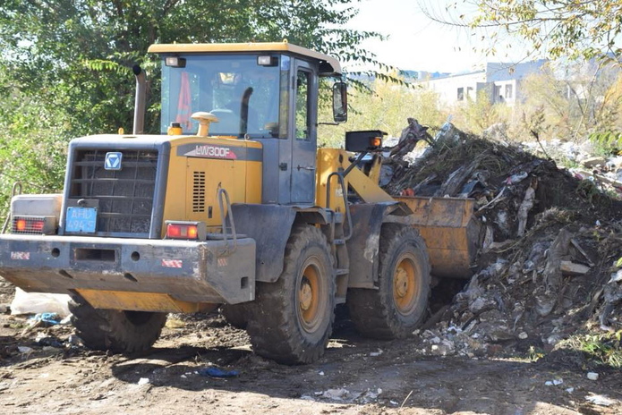 Вывозят тоннами