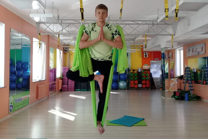 Эластичные гамаки в сети фитнес клубов TERRASPORT!- PR