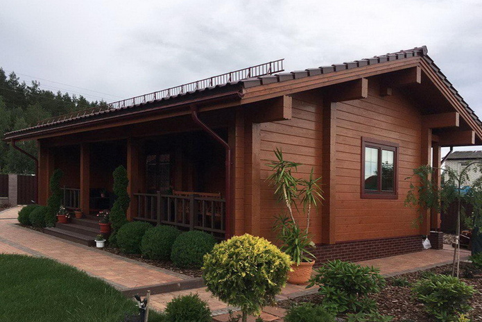 Защита деревянного дома на 7 лет - PR