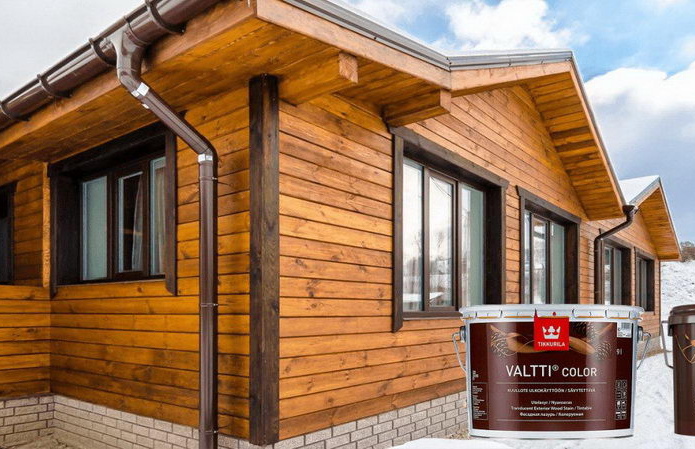 Защита деревянного дома на 7 лет - PR