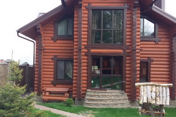 Защита деревянного дома на 7 лет - PR