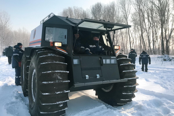 Новая техника спасателей