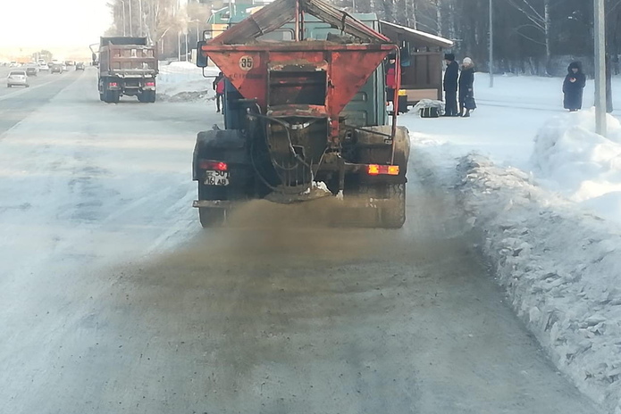 После снегопада