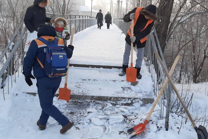 После снегопада