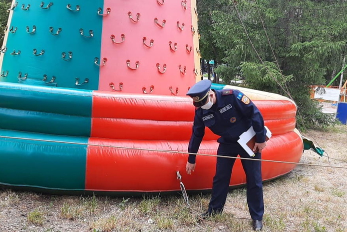 И тут батут