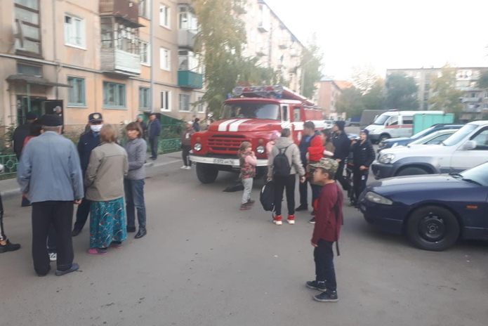 Сильно дымило