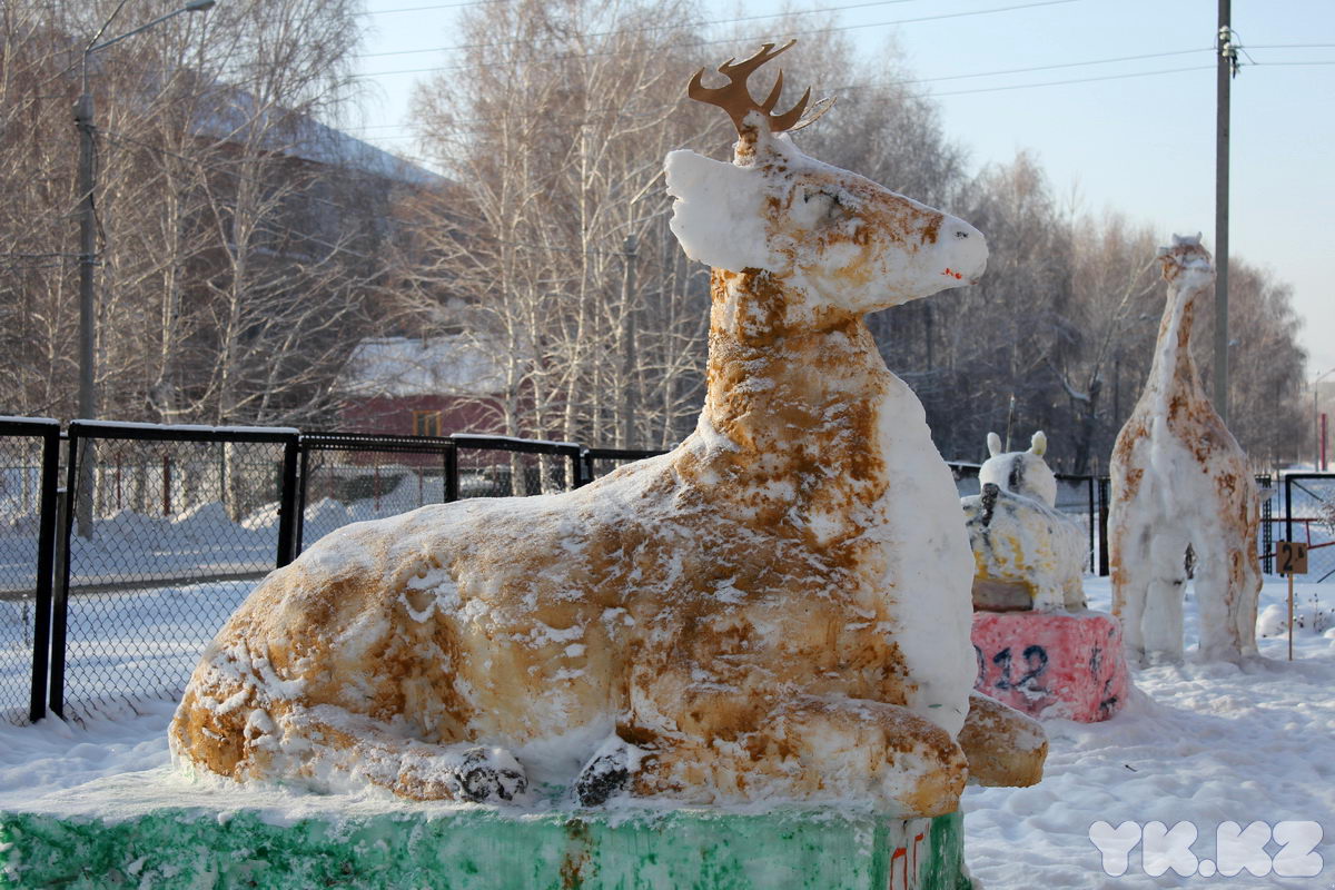 Идеи для создания фигур из снега