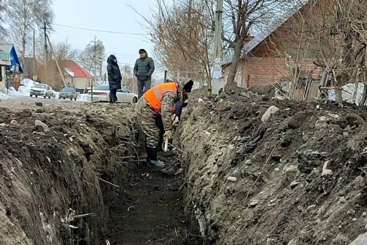 Усть-Каменогорск – Новый арык пришлось строить в поселке Красина из-за  упорства местного жителя