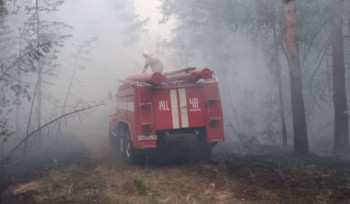 Тушение пожара в Абайской области продолжается на трех участках
