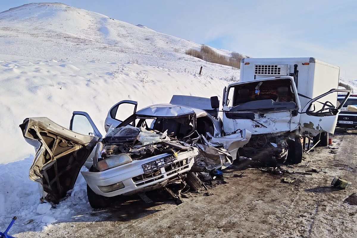 Усть-Каменогорск – Трое человек погибли в ДТП в ВКО