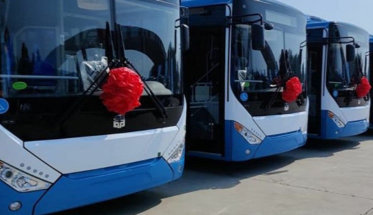 Усть-Каменогорск получил очередную партию новых автобусов