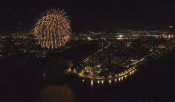 7199 свечей зажгли устькаменогорцы вечером 9 мая