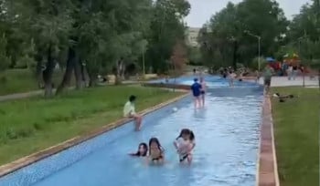 Плескательные бассейны запустили в Усть-Каменогорске