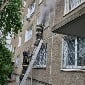 Пожарные Усть-Каменогорска спасли женщину из горящей квартиры