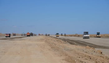 Продолжается строительство аэропорта в Зайсанском районе