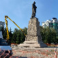 В Усть-Каменогорске стартовали ремонтно-реставрационные работы памятника Абаю