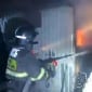 Ночью в Усть-Каменогорске случился пожар на Центральном рынке