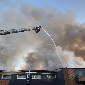 Большой пожар в Усть-Каменогорске: о пострадавших неизвестно