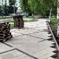 Заключённые благоустраивают аллею в центре Усть-Каменогорска