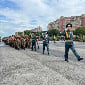 В Усть-Каменогорске около 400 новобранцев приняли военную присягу