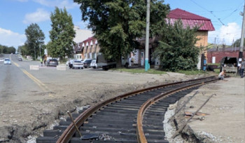 Схему объезда ремонта рельсов показали в Усть-Каменогорске