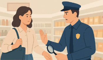 Охрана не имеет права досматривать посетителей супермаркетов