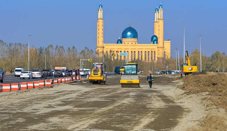 Круговое движение в Усть-Каменогорске запустят в ноябре
