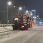 Дороги Усть-Каменогорска обработали солевым раствором