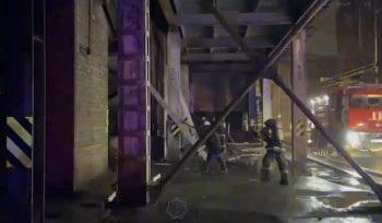 В Усть-Каменогорске на территории свинцового завода произошел пожар