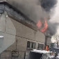 В Усть-Каменогорске сгорела крыша одного из предприятий