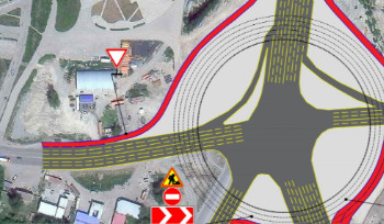 На новой развязке Левого берега открывают правые повороты
