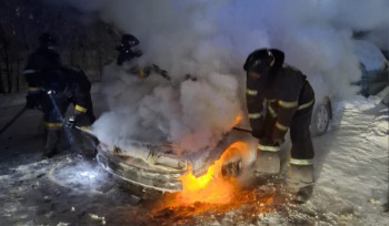 В ВКО с начала года зарегистрировано более 10 пожаров на автотранспорте