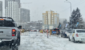 На Иртышском мосту закончили ремонт и убрали ограждения