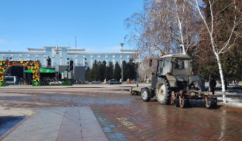 Усть-Каменогорск готовят к весне