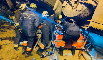 В ДТП на трассе Алматы – Усть-Каменогорск в машине зажало человека