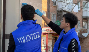 Человек-паук убирал наркорекламу с домов Усть-Каменогорска