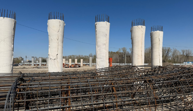 С 1 июня планируется закрыть проспект Сатпаева для продолжения строительства эстакады