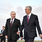 Президент России Владимир Путин прибыл в Казахстан с государственным визитом
