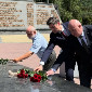 Цветы к Вечному огню возложили в Усть-Каменогорске