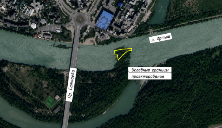 В Усть-Каменогорске на Левом берегу у воды построят новый эко-парк